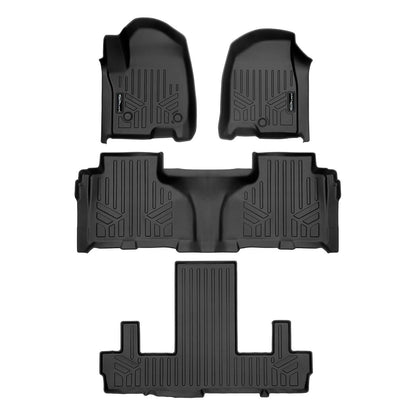 2021-2026 Chevrolet Suburban Floor Liners|7 Passenger Models|SMARTLINER