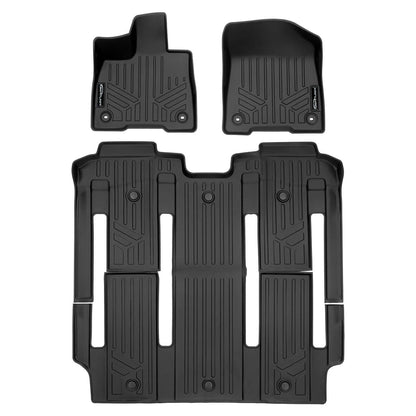 2021-2026 Toyota Sienna Floor Liners|7 Passenger Models|SMARTLINER