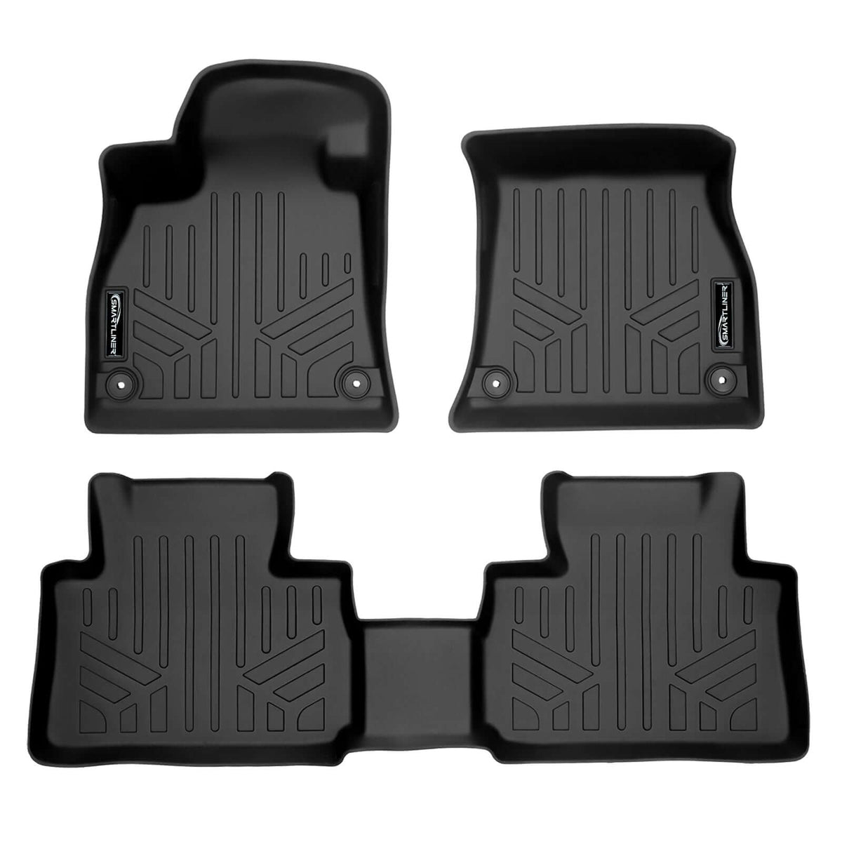 2019-2023 Audi e-tron Floor Liners|Fits without 2nd Row Retention|SMARTLINER