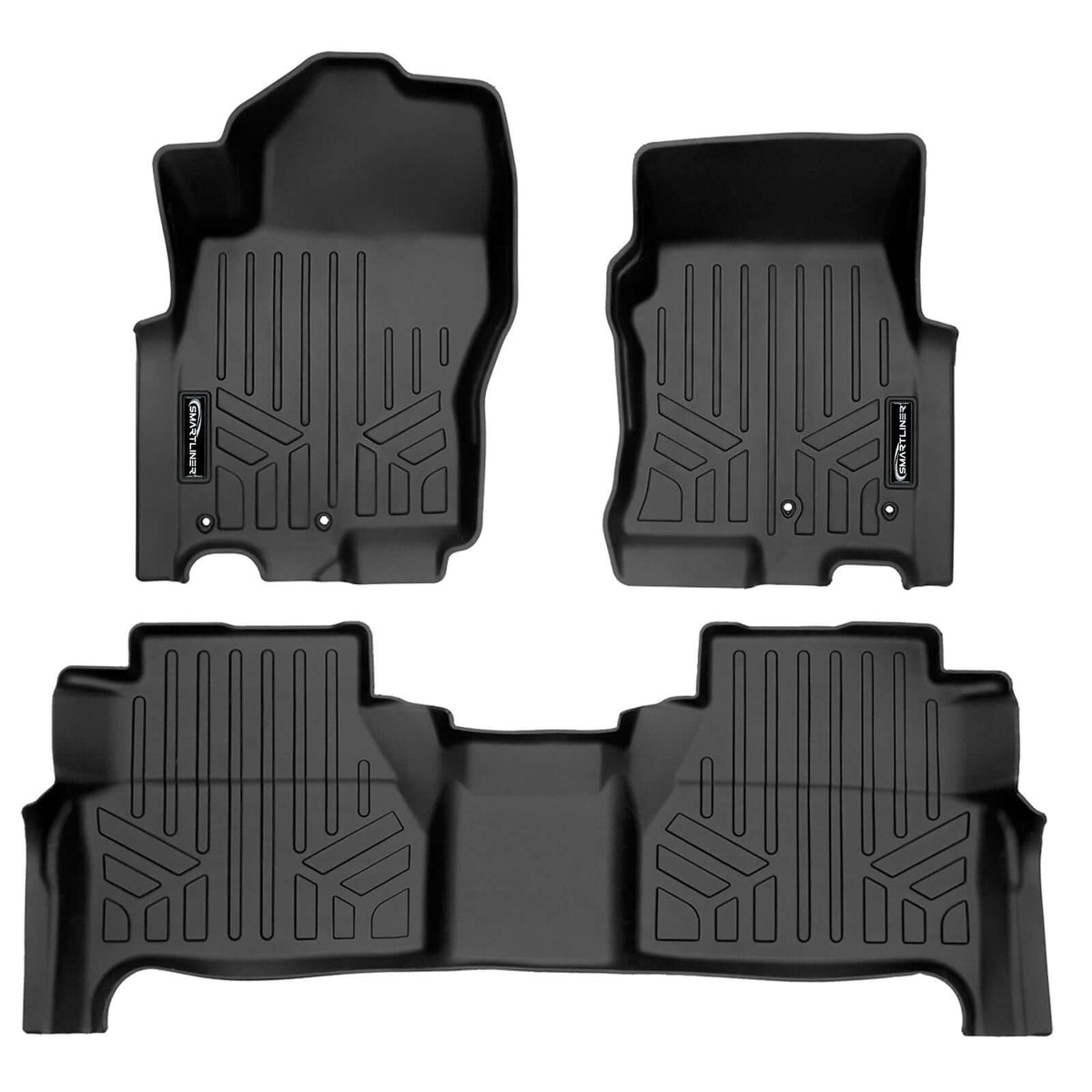 2022-2026 Nissan Frontier Floor Liners|Crew Cab Models|SMARTLINER