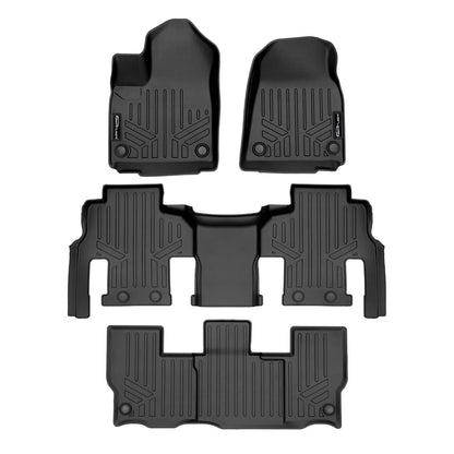 2023-2025 Jeep Wagoneer L Floor Liners|8 Passenger Models|SMARTLINER
