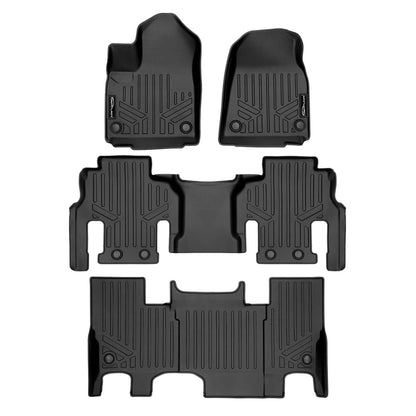 2023-2025 Jeep Wagoneer L Floor Liners|7 Passenger Models|SMARTLINER