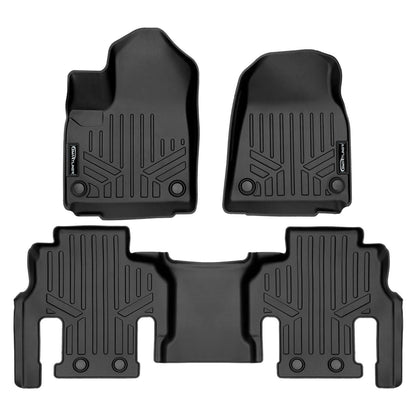2022-2025 Jeep Wagoneer Floor Liners|7 Passenger Models|SMARTLINER