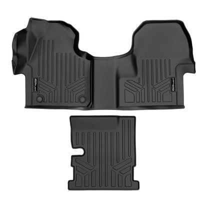 2019-2026 Mercedes-Benz Sprinter Floor Liners | Fits bucket seats for Cargo Van and Cab Chassis models | SMARTLINER