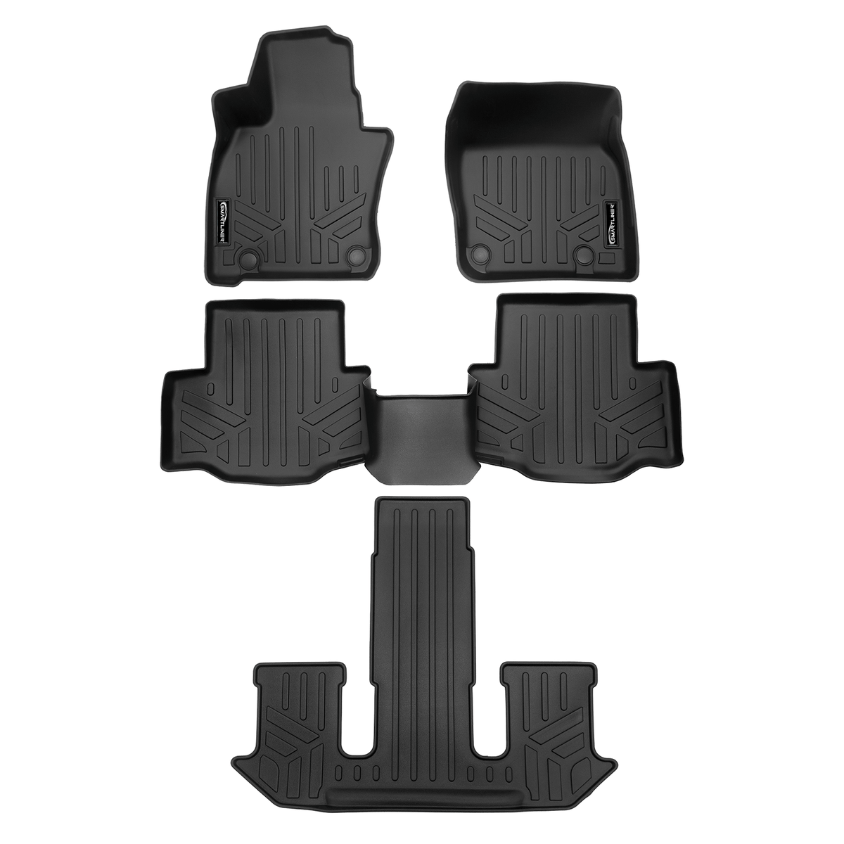 2024-2026 Mazda CX90 PHEV Floor Liners|7 Passenger Models|SMARTLINER