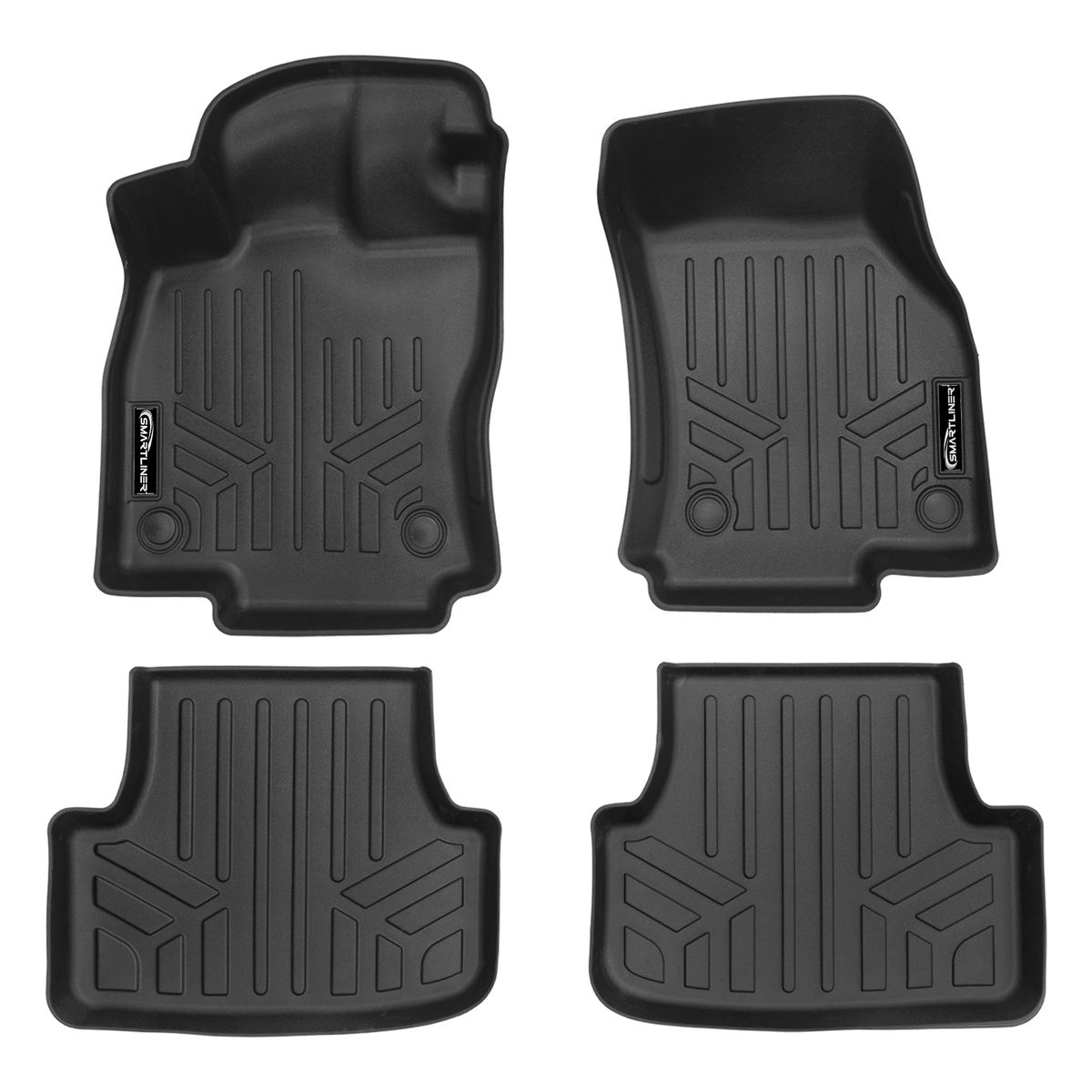 2015-2019 Volkswagen Golf R Floor Liners|Does not work for Golf Alltrack / Sportwagen models|SMARTLINER