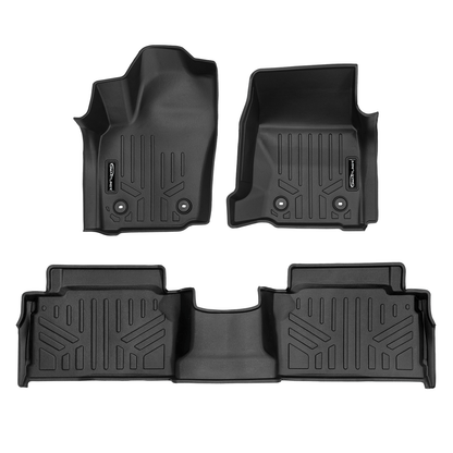 2024-2026 Toyota Tacoma Floor Liners| Double Cab Models with Automatic Transmission | SMARTLINER