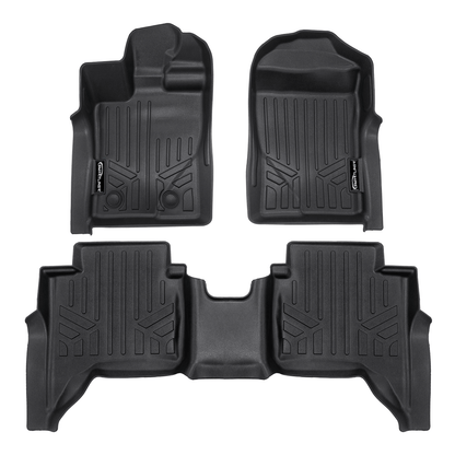 2024-2026 Ford Ranger Floor Liners|Super Crew Models|SMARTLINER