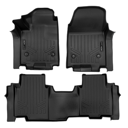 2024-2026 GMC Sierra Floor Liners|Multi-Flex Midgate|SMARTLINER