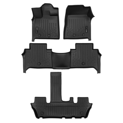 2025-2026 Infiniti QX80 Floor Liners|7 Passenger Models|SMARTLINER