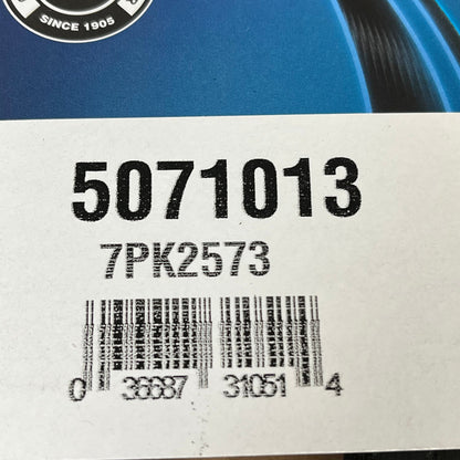 DAYCO Standard Depth Straight Serpentine Belt EPDM Material 101.30Length 5071013