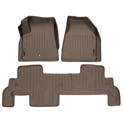 2009-2010 Chevrolet Traverse Floor Liners|8 Passenger Models|SMARTLINER