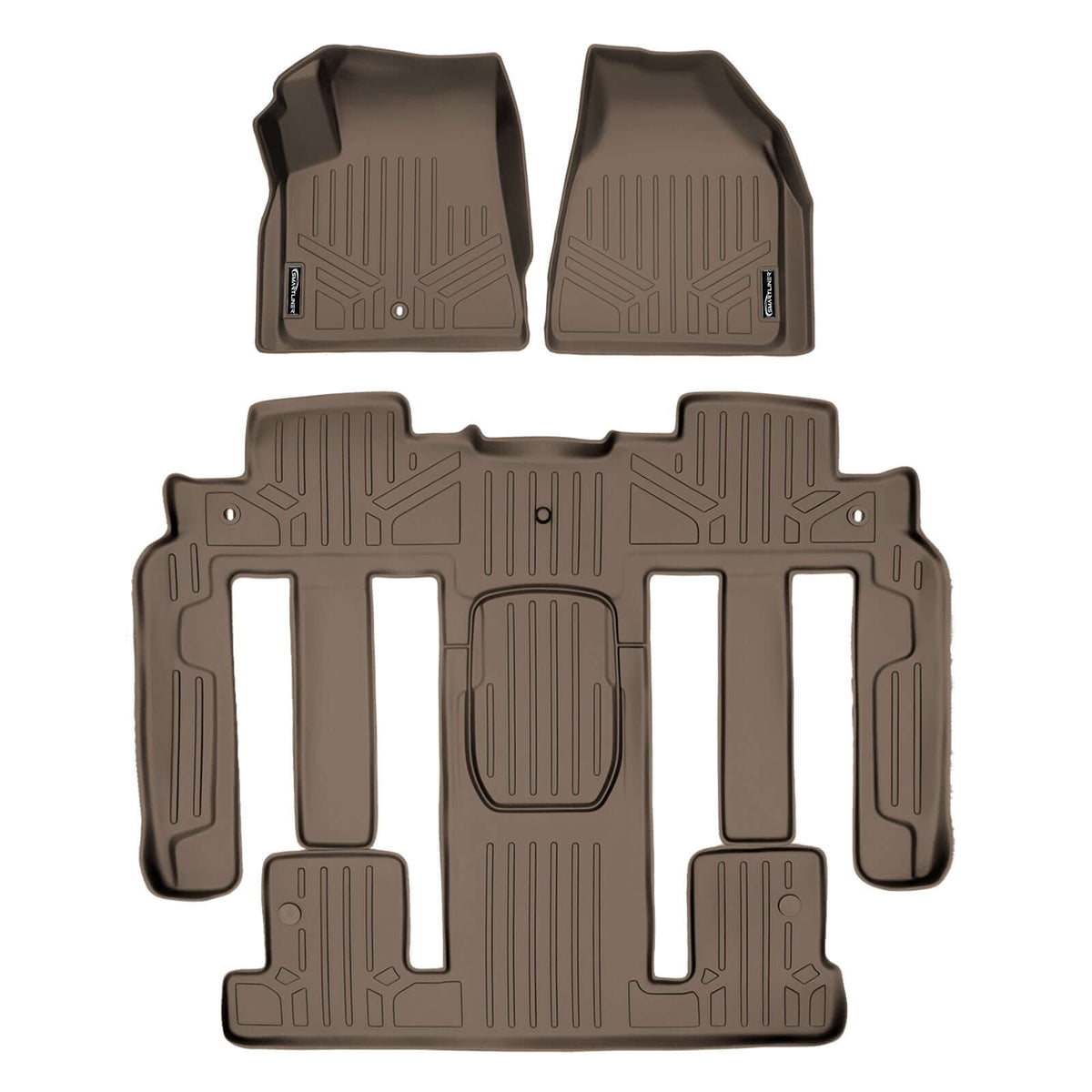 2011-2017 Chevrolet Traverse Floor Liners|7 Passenger Models|SMARTLINER