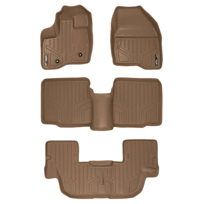 2011-2014 Ford Explorer Floor Liners|8 Passenger Models|SMARTLINER