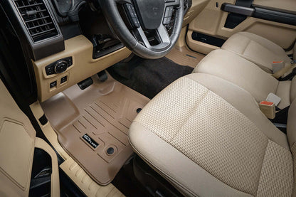 2015-2027 Ford F-150 Floor Liners | Super Cab Models 1st row Bucket Seats |SMARTLINER