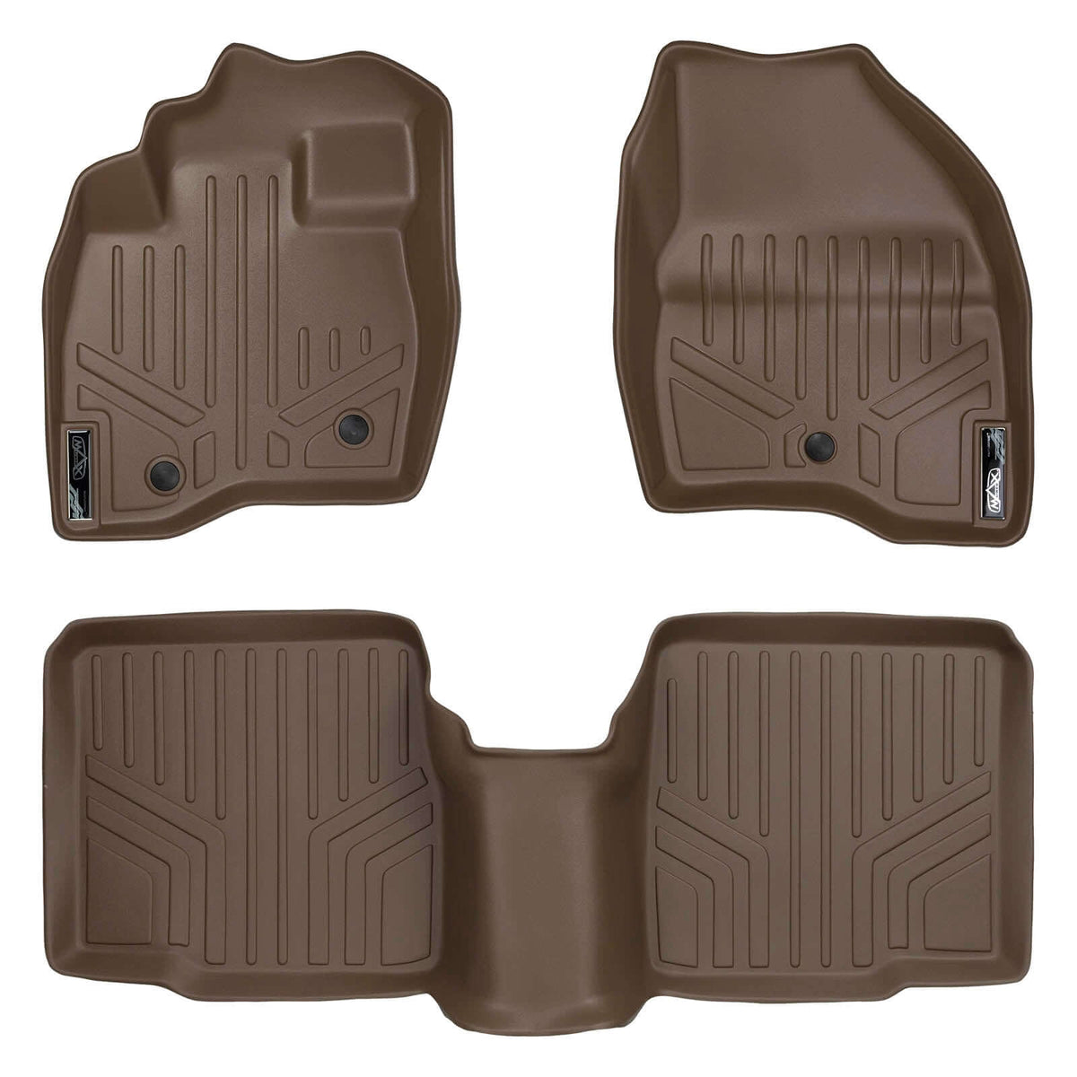 2017-2019 Ford Explorer Floor Liners|8 Passenger Models|SMARTLINER