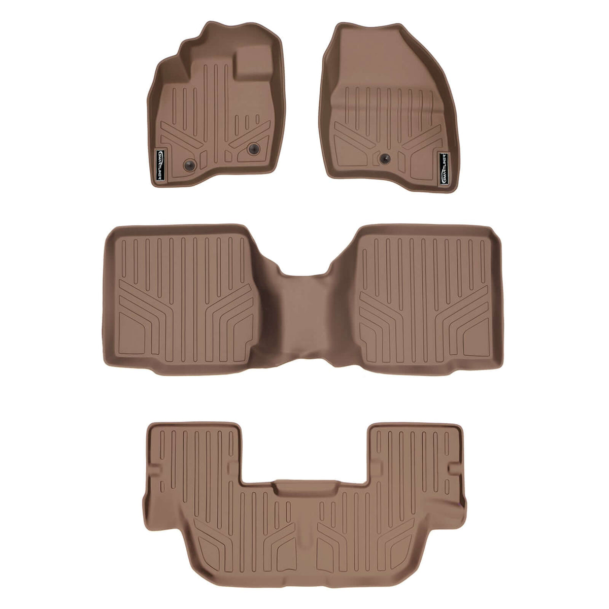 2017-2019 Ford Explorer Floor Liners|7 Passenger Models|SMARTLINER