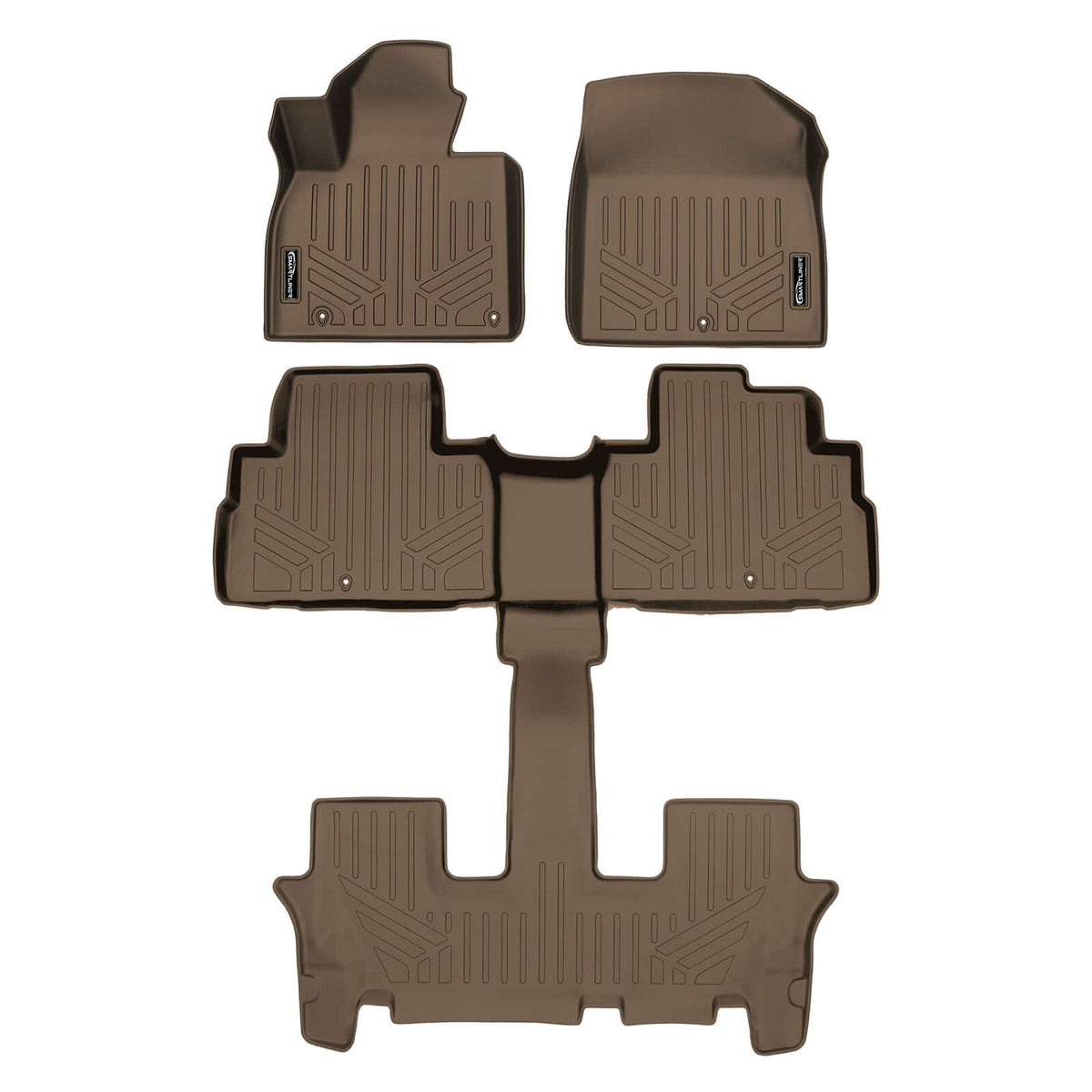 2020-2025 Kia Telluride Floor Liners|7 Passenger Models|SMARTLINER