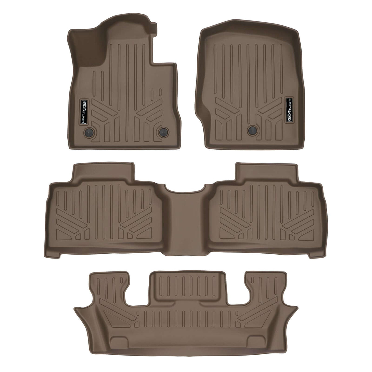 2020-2025 Ford Explorer Floor Liners|6 Passenger Models|SMARTLINER