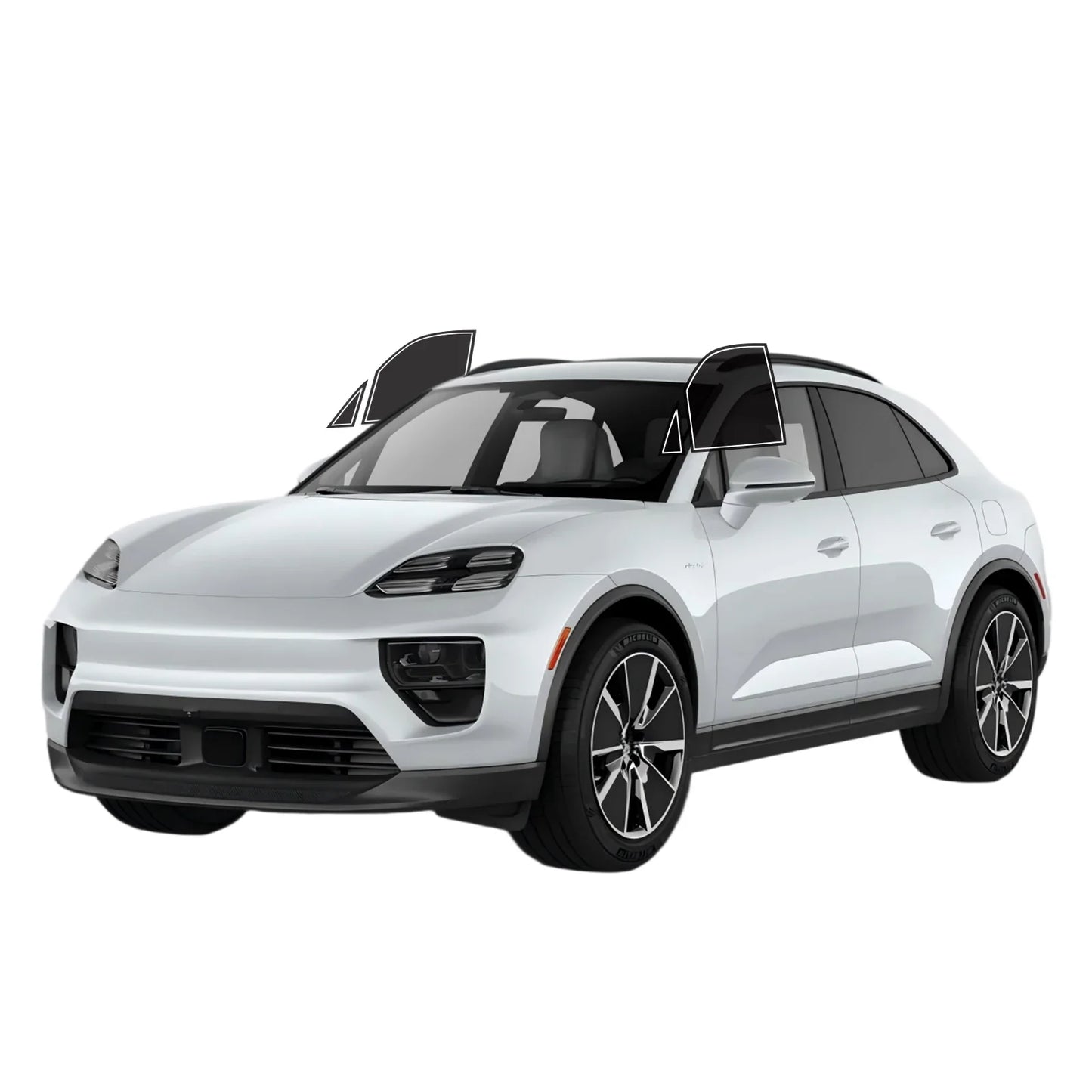 Precut Window Tint Kit for Porsche Macan (2015–2024) | UV Block & Privacy Film