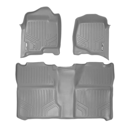 2007-2013 Chevrolet Silverado 1500 Floor Liners|Crew Cab Models|SMARTLINER
