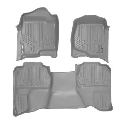 2007-2013 Chevrolet Silverado 1500 Floor Liners|Double Cab Models|SMARTLINER