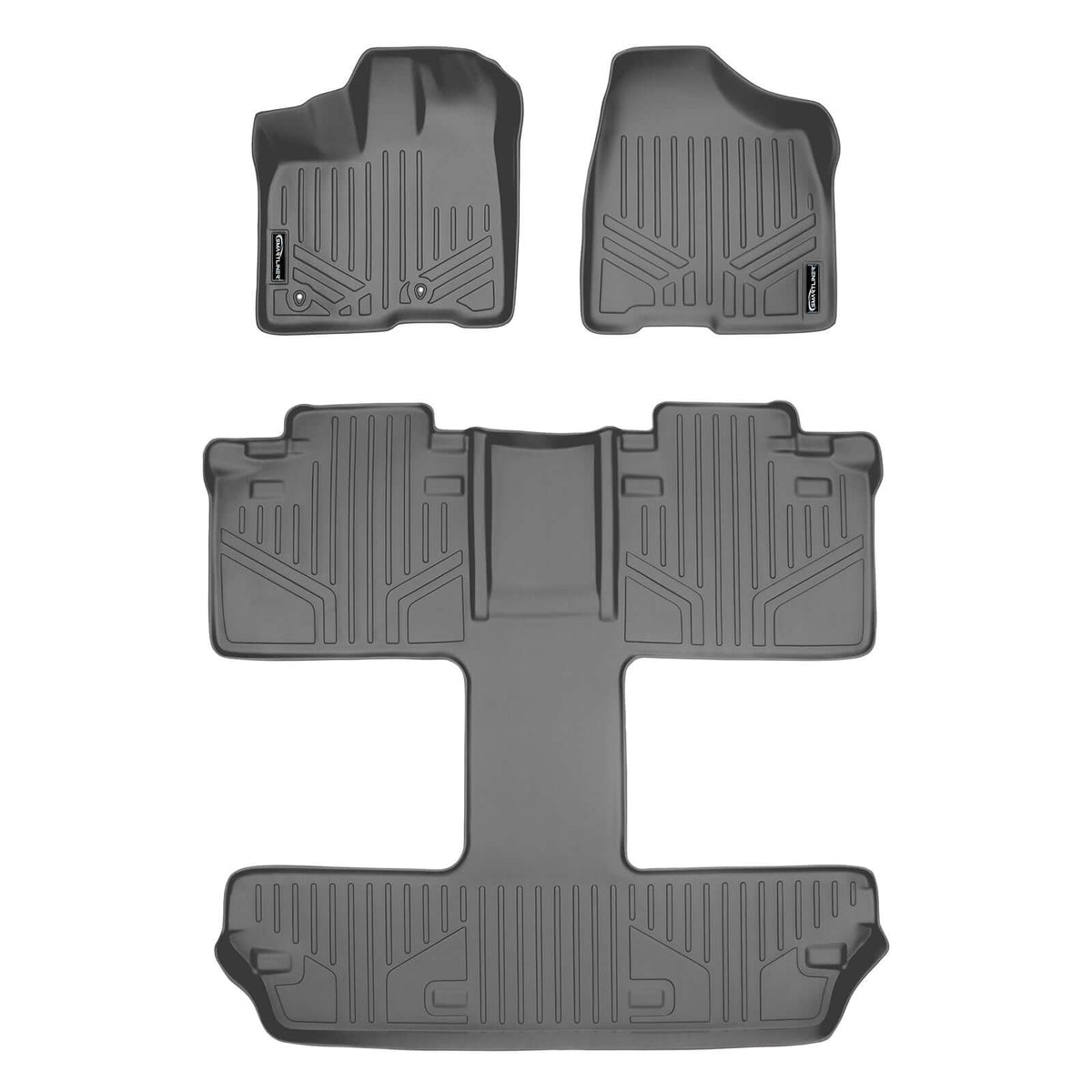 2011-2012 Toyota Sienna Floor Liners|7 Passenger Models|SMARTLINER