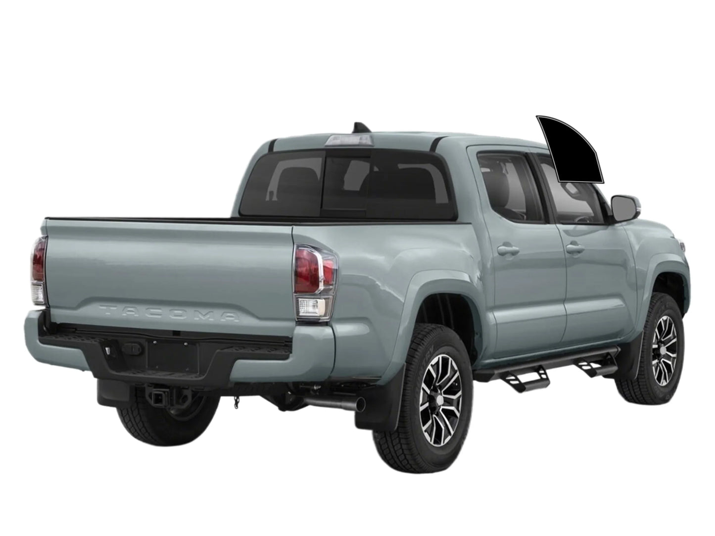 Precut Window Tint Kit for Toyota Tacoma Double Cab (2016–2023) | UV Block & Privacy Film