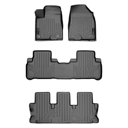 2014-2019 Toyota Highlander Floor Liners|(Bench seat)|SMARTLINER