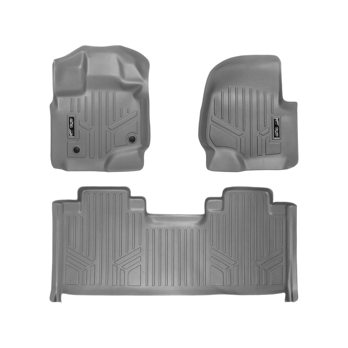 2015-2027 Ford F-150 Floor Liners | Super Cab Models 1st row Bucket Seats |SMARTLINER