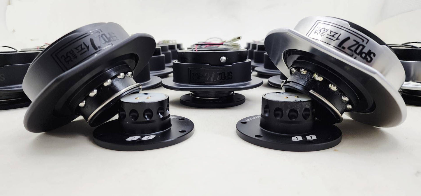 SPDZ1 x Ballfix steering wheel Quick Release Series 3