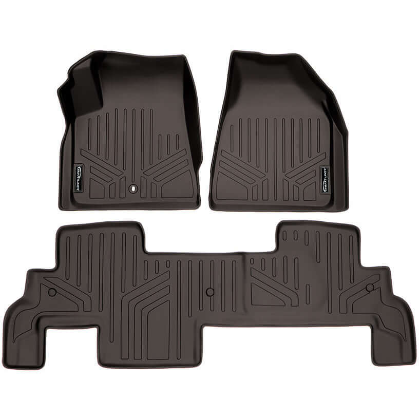 2009-2010 Chevrolet Traverse Floor Liners|8 Passenger Models|SMARTLINER