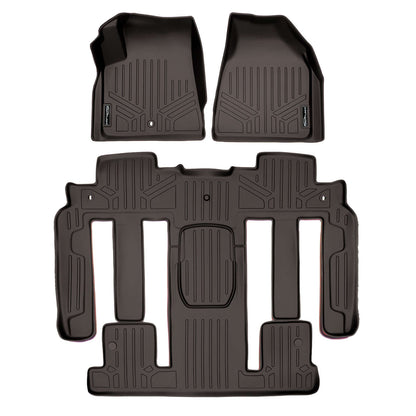 2008-2017 Buick Enclave Floor Liners|7 Passenger Models|SMARTLINER