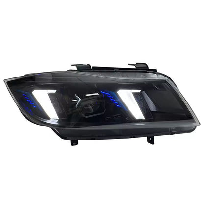 Dual-Color Laser LED Headlights for BMW 3 Series E90 2005-2012