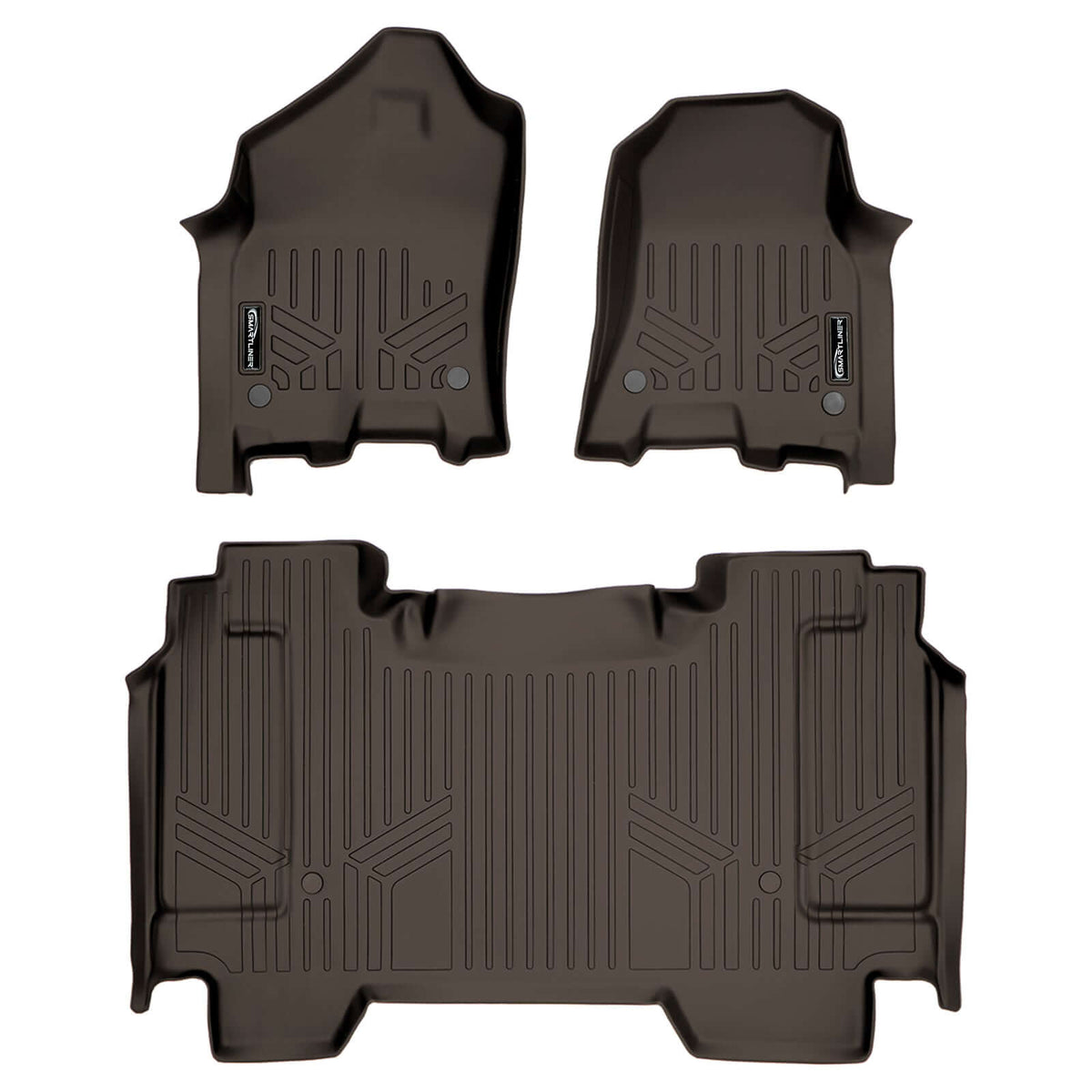 2019-2024 Ram 1500 Floor Liners|Crew Cab Models (No over the hump coverage, without underseat storage)|SMARTLINER