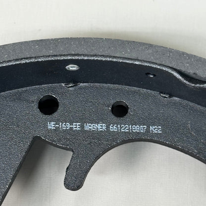 WAGNER QS Ceramic Disc Brake Shoes Set 10 1/2" x 6" Black Z264R