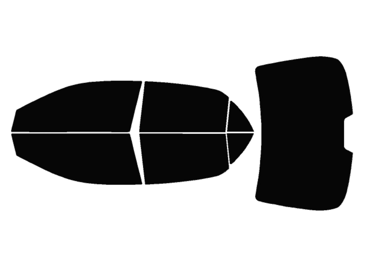 Precut Window Tint Kit for Toyota Corolla (2009–2013) | UV-IR Block & Privacy Film