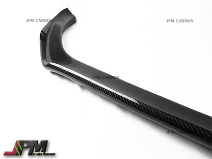 DP Style Carbon Fiber Front Add-on Lip Fits For 2013-2015 Audi A4 B8 Facelift with Standard Package