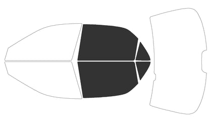 Precut Window Tint Kit for Honda Accord Sedan (2008–2012) | UV Block & Privacy Film