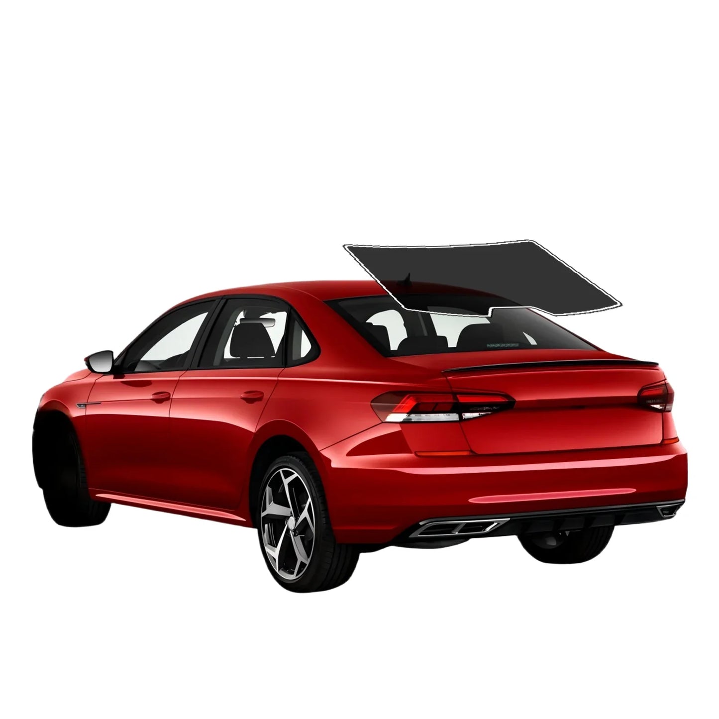 Precut Window Tint Kit for VW Passat Sedan (2012–2019) | UV Block & Privacy Film