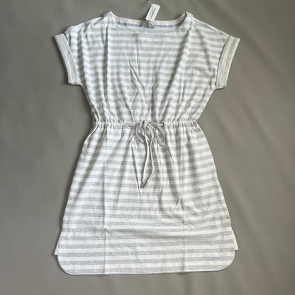 TOMMY BAHAMA Women's Short Sleeve Amira Stripe Short Dress Size S Grey (New)