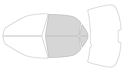 Precut Window Tint Kit for Honda Accord Sedan (2008–2012) | UV Block & Privacy Film
