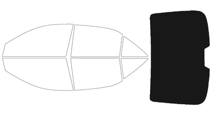 Precut Window Tint Kit for Toyota Corolla (2009–2013) | UV-IR Block & Privacy Film