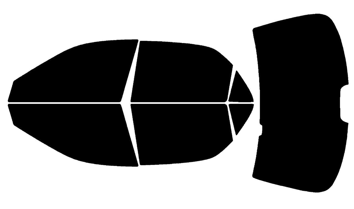 Precut Window Tint Kit for Honda Accord Sedan (2008–2012) | UV Block & Privacy Film