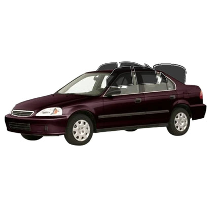 Precut Window Tint Kit for Honda Civic Sedan (1996–2000) | UV Block & Privacy Film