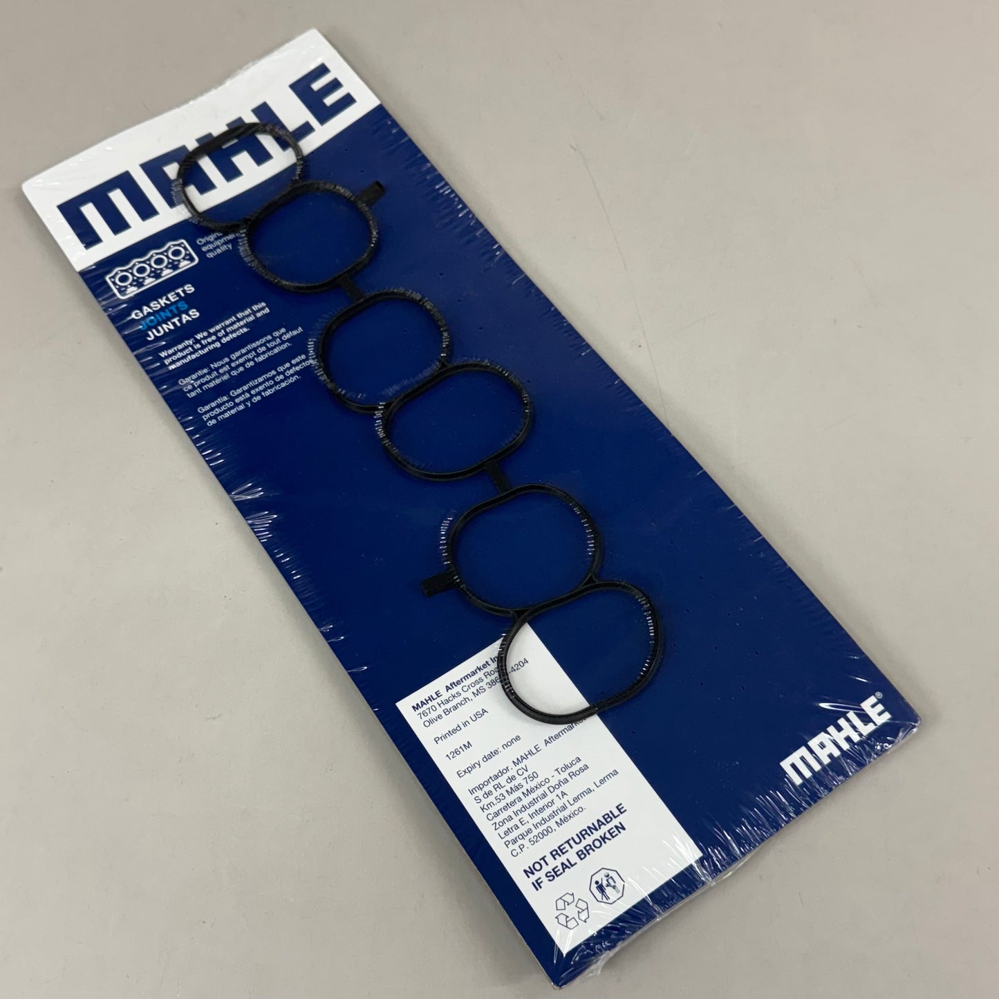 MAHLE Intake Plenum Gasket For Nissan Maxima & Infiniti Black MS19218
