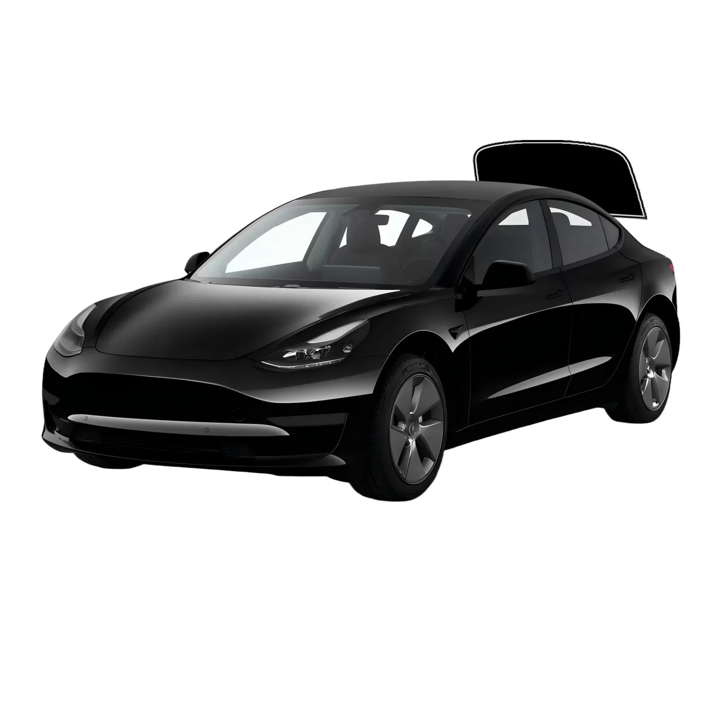 Precut Window Tint Kit for Tesla Model 3 (2017–2023) | UV-IR Block & Privacy Film