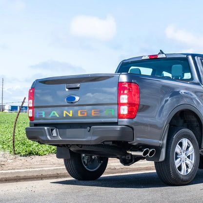Tailgate Insert & Indent Letter Decal for Ford Ranger (2019–2021) | Vinyl Truck Sticker