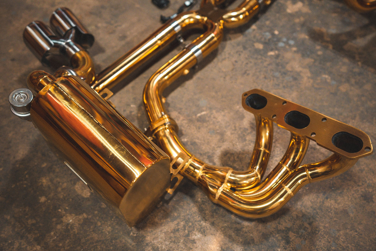 Valvetronic Valved Sport Exhaust System for Porsche 997 Carrera