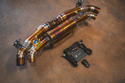 Valvetronic Valved Sport Exhaust System for Porsche 992 Carrera / Turbo